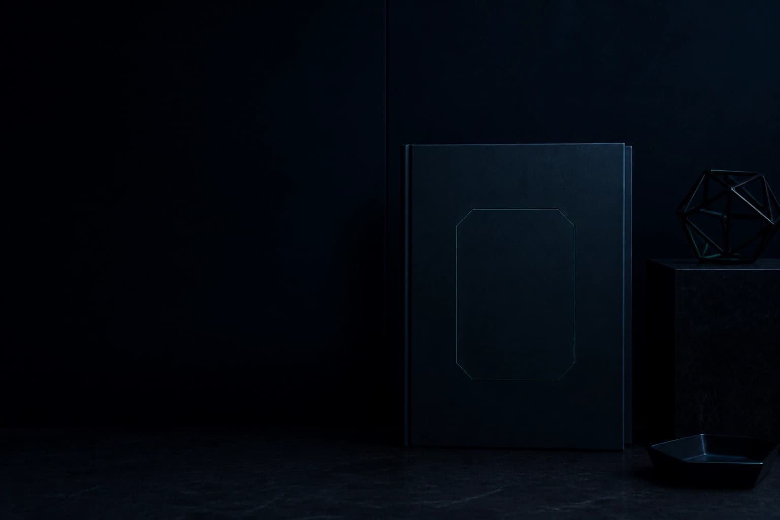 The same document now dark and closed.