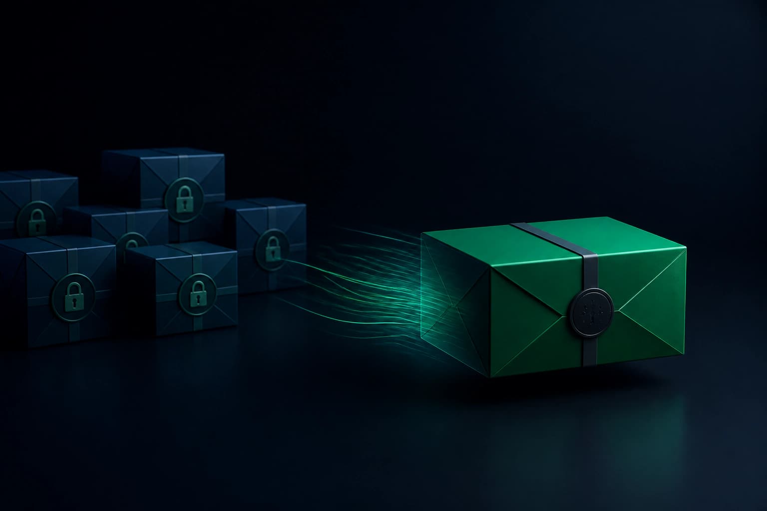 A file leaving as a sealed box, copies remaining locked.