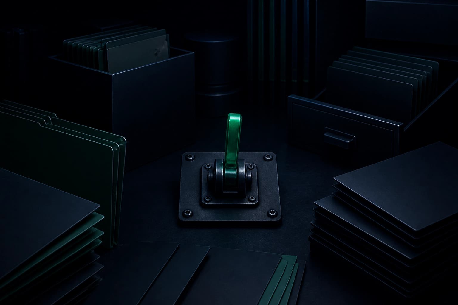 A switch thrown, every copy of the file gone dark.